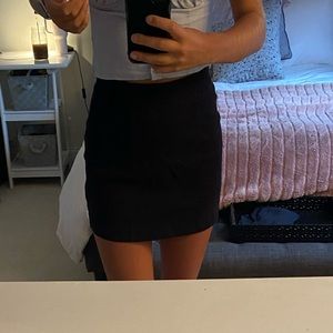 Black skirt